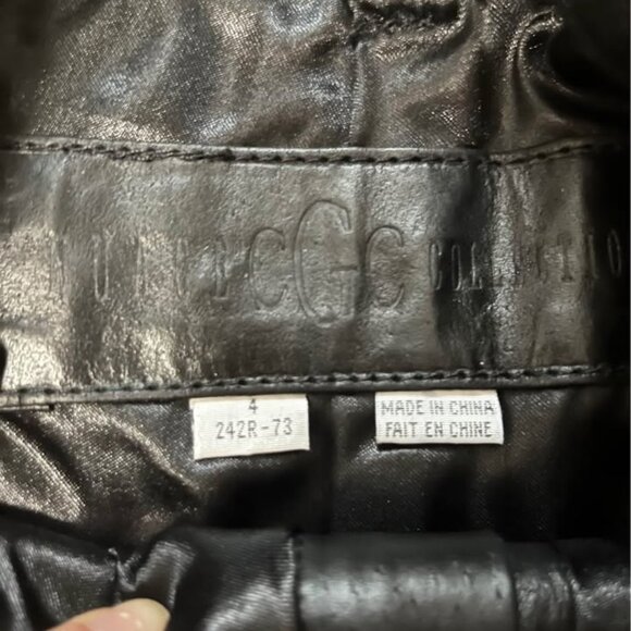 Nuage black leather pants size 4 - Picture 5 of 7